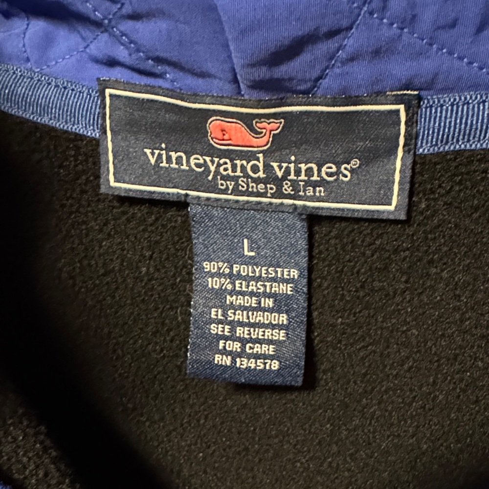 Black Softshell Jacket With Blue Lining - image 2